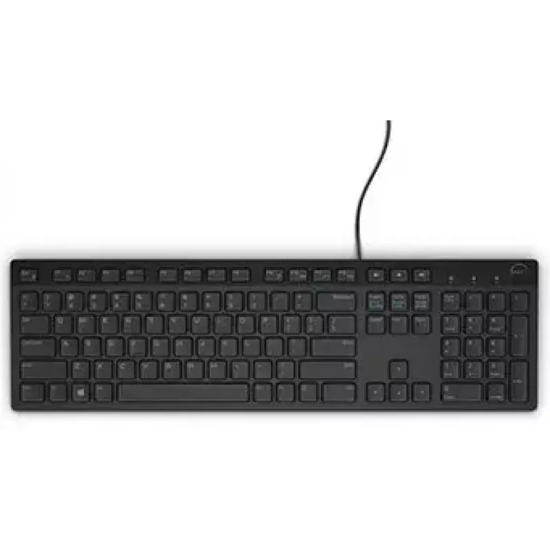 DELL KB216 universāla tastatūra USB QWERTY US International Melna