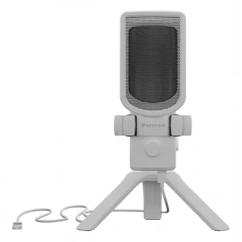 GENESIS Radium 250 White spēļu mikrofons