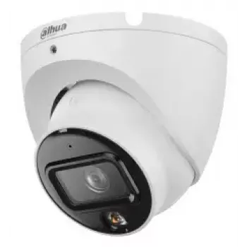 Drošības kamera IP Dahua Technology IPC-HDW1839T-A-IL-0280B-S6 — Turret, 8 MP (3840×2160), griestu montāža, vadu, PoE, iekštelpām/ārtelpām, balta