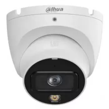 Drošības kamera IP Dahua Technology IPC-HDW1839T-A-IL-0280B-S6 — Turret, 8 MP (3840×2160), griestu montāža, vadu, PoE, iekštelpām/ārtelpām, balta