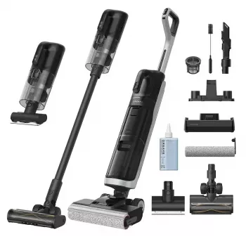 Dreame H14 Dual bezvadu slapjās un sausās tīrīšanas putekļsūcējs, 0.35 L, melns, 5000 Ah