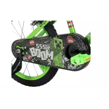Bērnu velosipēds HUFFY Minecraft 16 collu zaļš