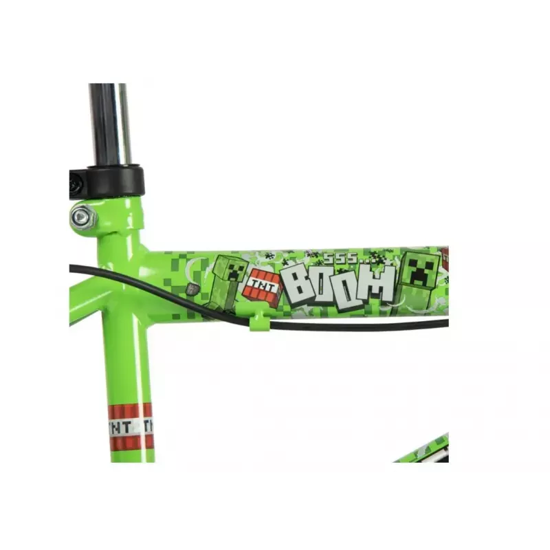Bērnu velosipēds HUFFY Minecraft 16 collu zaļš