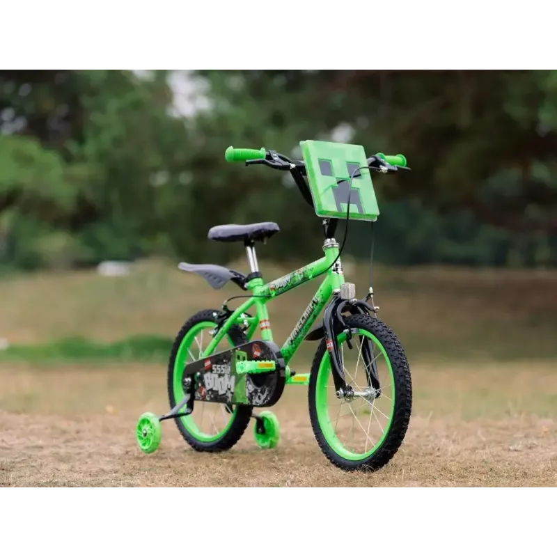 Bērnu velosipēds HUFFY Minecraft 16 collu zaļš