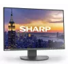 24 collu Sharp MultiSync EA242W LCD monitors IPS 1920x1200 16:10 5 ms USB 3.2 centrmezgls VESA augstumā regulējams Melns