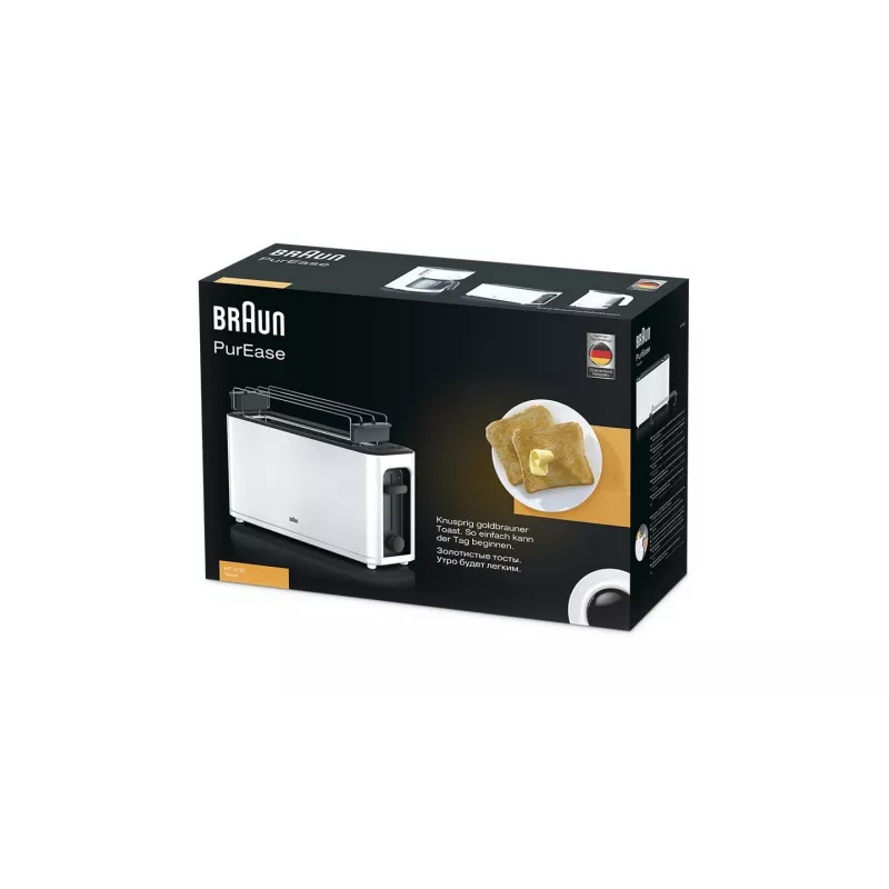 Braun HT 3110 White 1 šķēle 1000 W