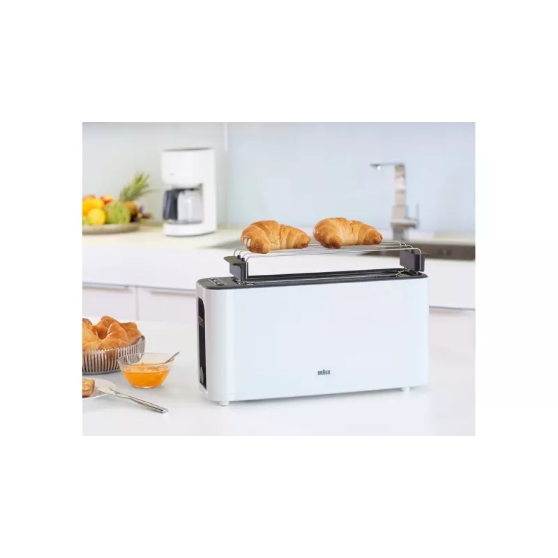 Braun HT 3110 White 1 šķēle 1000 W