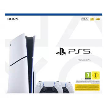Sony PlayStation 5 1 TB Wi-Fi Melns, Balts