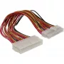 InLine 26629 ATX 24 kontaktu mātesplates pagarinātājkabelis, spraudnis / ligzda, 0,30 m