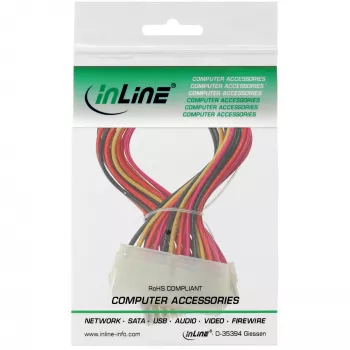 Molex PN InLine ATX mātesplates kabelis 24-pin tēviņš-mātīte, 0,30 m