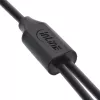 InLine USB 2in1 Y-lādēšanas kabelis, 1x USB-A vīriešu uz 2x USB-C vīriešu, melns 1m