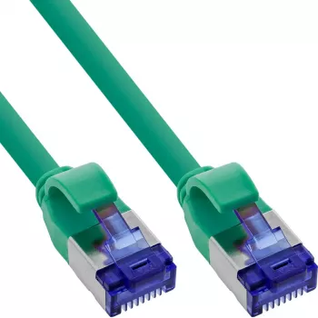 InLine 74914G tīkla kabelis, zaļš, 1,5 m, Cat6a S/FTP (S-STP)