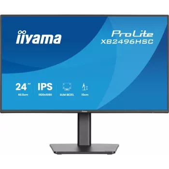 IIyama ProLite XB2496HSC-B1 monitors 60.5 cm (23.8 collas) 1920 x 1080 pikseļi Full HD LED Melns
