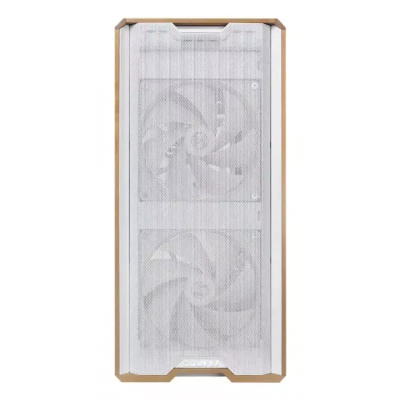PC korpuss Lian Li Lancool 217 Midi Tower — Balts & Koks, ATX/EATX/Micro-ITX, 2x120mm priekšā, 1x140mm aizmugurē, 1×3.5 collu + 8×2.5 collu