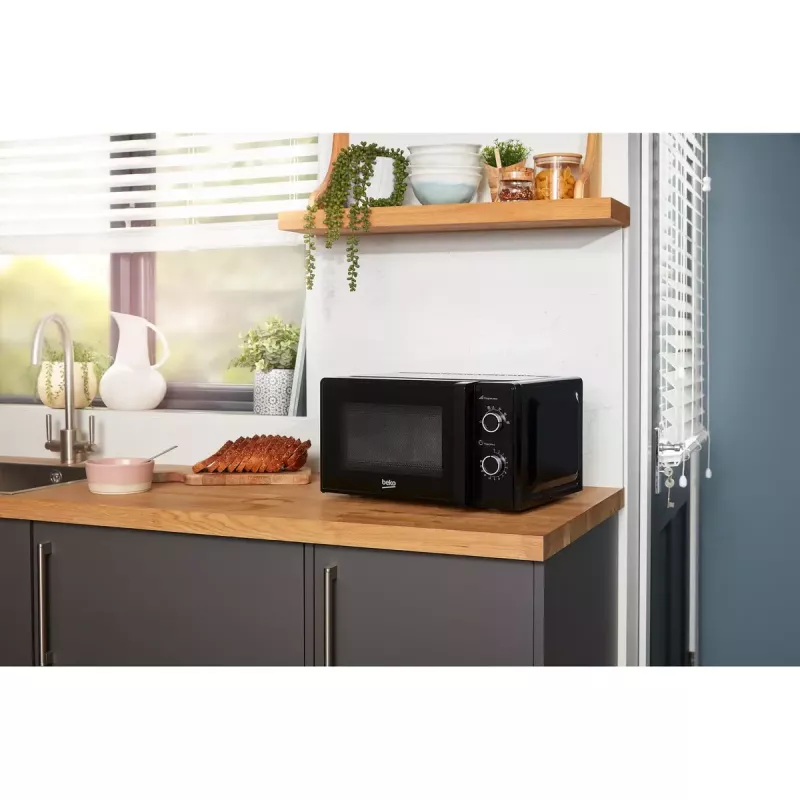 Beko MOC20100BFB Melns Solo Mikroviļņu krāsns, Countertop, 20 L, 700 W