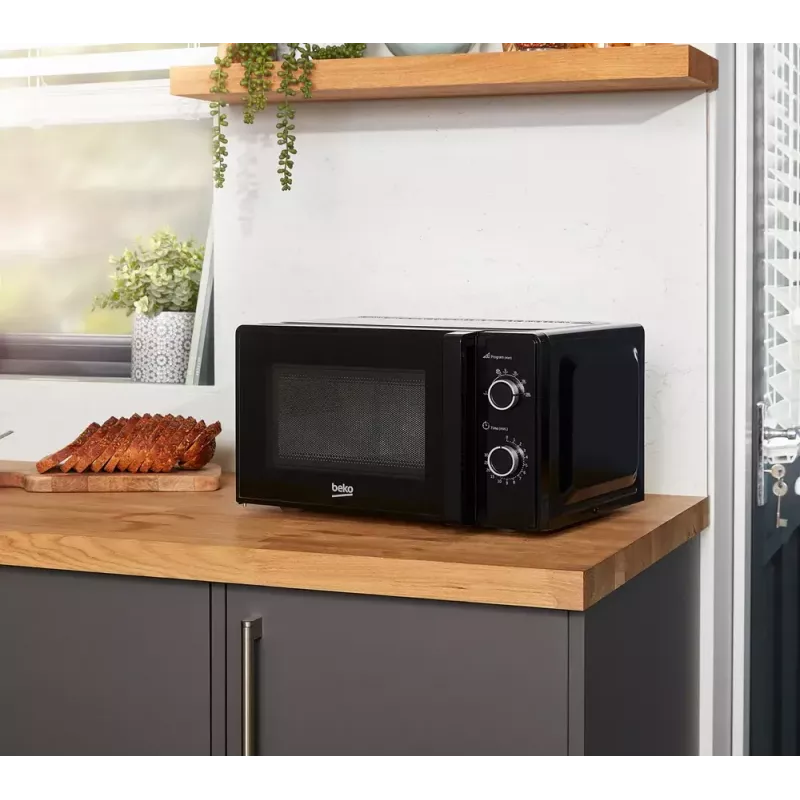 Beko MOC20100BFB Melns Solo Mikroviļņu krāsns, Countertop, 20 L, 700 W