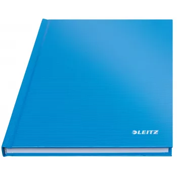 Leitz piezīmju bloks Solid cietie vāki A5 rūtiņās 90 g/m² 80 lapas, zils