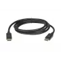 ATEN 2L-7D03DP DisplayPort kabelis 3 m Melns