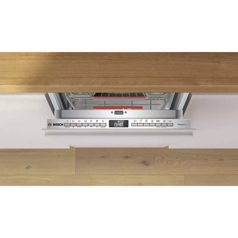 Bosch Serie 4 SPV4EMX25E trauku mazgājamā mašīna, pilnībā iebūvējama, 10 komplekti