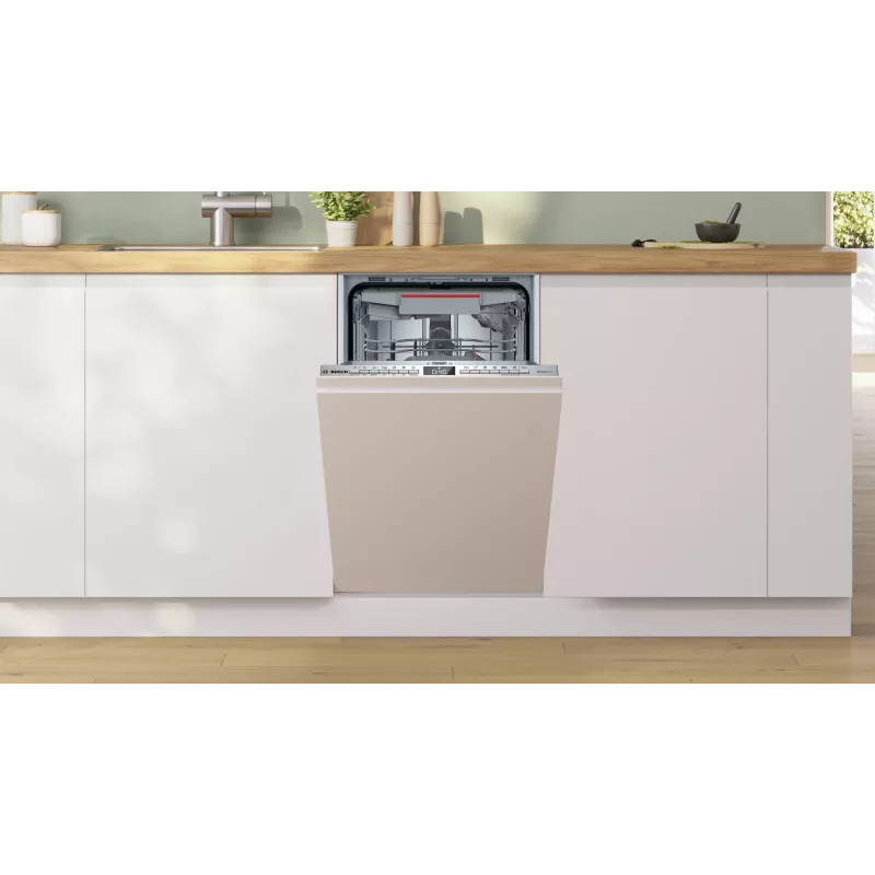 Bosch Serie 4 SPV4EMX25E trauku mazgājamā mašīna, pilnībā iebūvējama, 10 komplekti
