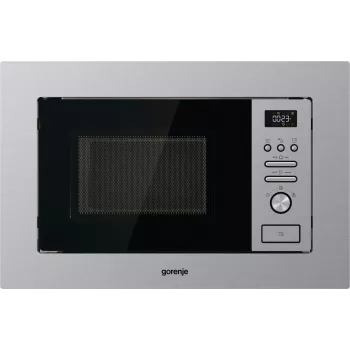 Gorenje BM201AG1X Iebūvējams grila mikroviļņu krāsns 20 L 800 W Nerūsējošais tērauds
