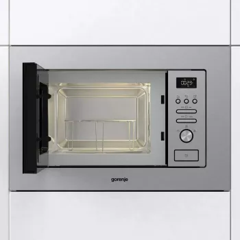 Gorenje BM201AG1X Iebūvējams grila mikroviļņu krāsns 20 L 800 W Nerūsējošais tērauds
