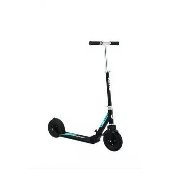 Skrejritenis Razor A5 Air — pieaugušajiem, alumīnija klājs, piepūšamie 20 cm riteņi, salokāms, max slodze 100 kg, melns