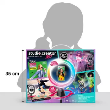 Rotējošs studijas komplekts Canal Toys INF028CL 360 grādi — bērnu rotājumu darbnīca