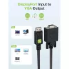 Techly Monitor DisplayPort–VGA kabelis 1,8 m ICOC DSP-V-018