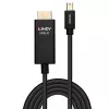 Lindy 1m aktīvs Mini DisplayPort uz HDMI kabelis ar HDR