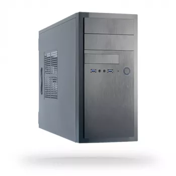 Chieftec HT-01B-350GPB datora korpuss Midi Tower Melns 350 W