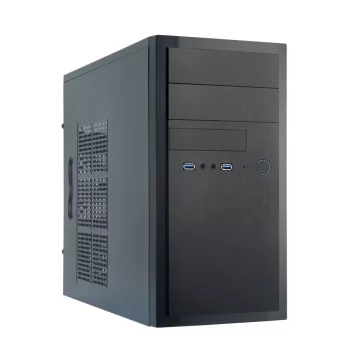 Chieftec HT-01B-OP datora korpuss Mini Tower Melns