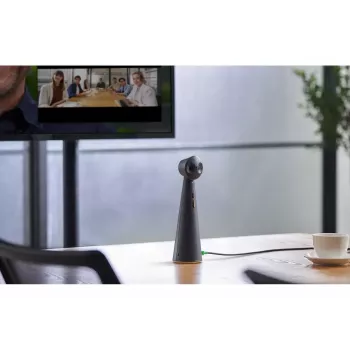 IPEVO TOTEM 180 panorāmas konferences kamera 180° skata leņķis zilā krāsā