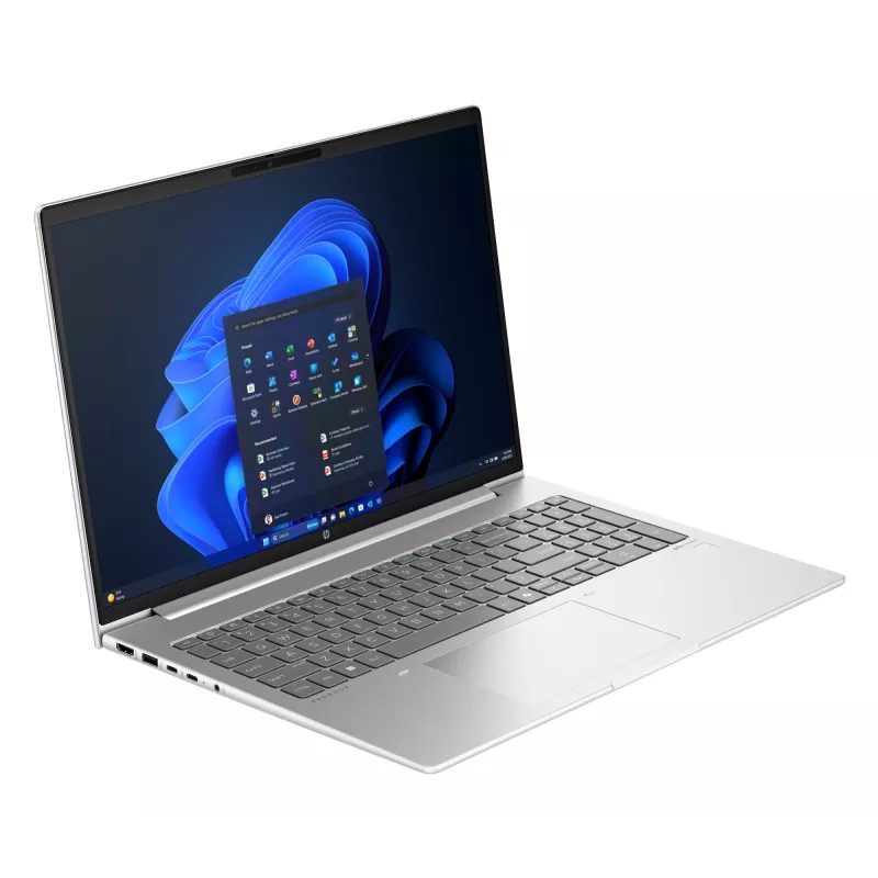 HP ProBook 465 G11 AMD Ryzen™ 5 7535U klēpjdators 40.6 cm (16 collu) WUXGA 16 GB DDR5-SDRAM 512 GB SSD Wi-Fi 6E (802.11ax) Windows 11 Pro Sudrabs