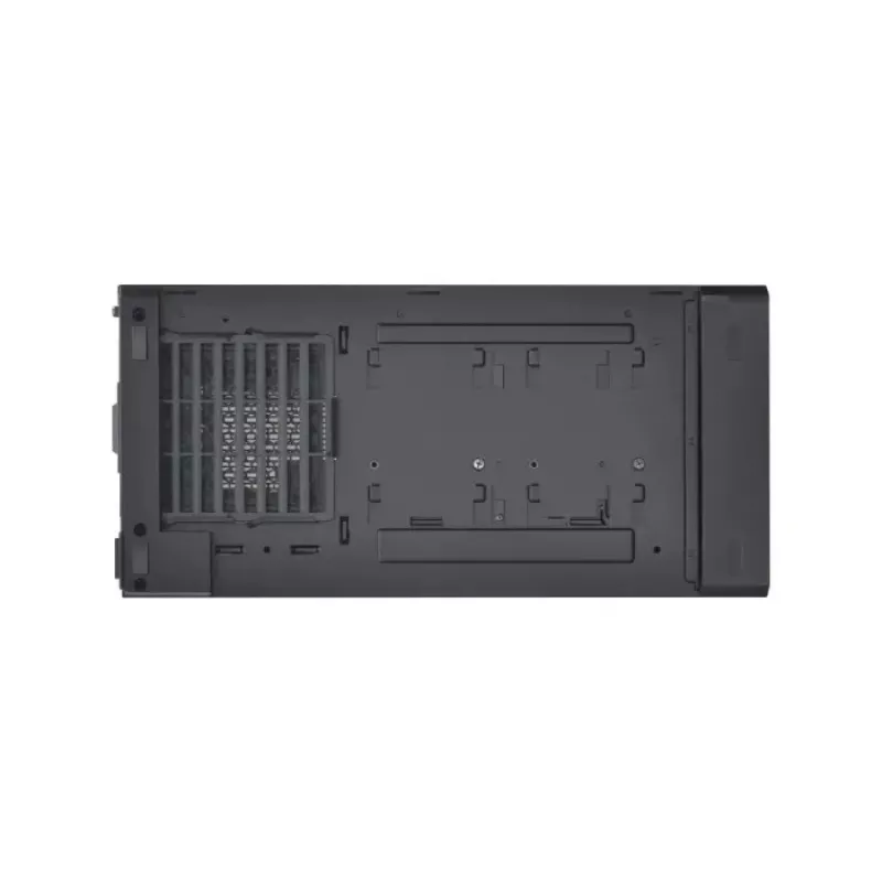 PC korpuss Lian Li Lancool 217 INF Midi Tower — Melns, EATX/ATX/Micro-ATX/Mini-ITX, 2x120mm priekšā, 1x140mm aizmugurē, 1×3.5 collu + 8×2.5 collu, rūdīts stikls