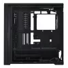 PC korpuss Lian Li Lancool 217 INF Midi Tower — Melns, EATX/ATX/Micro-ATX/Mini-ITX, 2x120mm priekšā, 1x140mm aizmugurē, 1×3.5 collu + 8×2.5 collu, rūdīts stikls
