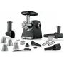 Bosch Serie 6 gaļas maļamā mašīna 2100 W Melna, Sudraba