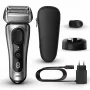 Braun Series 8 8517s elektriskais skuveklis - slapjai un sausai skūšanai, sudraba
