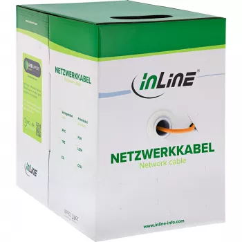 InLine Solid Instalācijas Kabelis 250MHz S/STP Cat.6 CU AWG23 halogēnu nesaturošs 50m