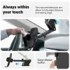 Crong Carclip auto turētājs panelim un vējstiklam, pasīvs, viedtālruņiem, melns (carbon)