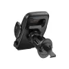 Crong Carclip Air Vent telefona turētājs ventilācijai, melns/ogles