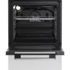 Whirlpool W5V5LCW Brīvi stāvoša plīts Elektriskā keramiskā virsma Melna, Balta