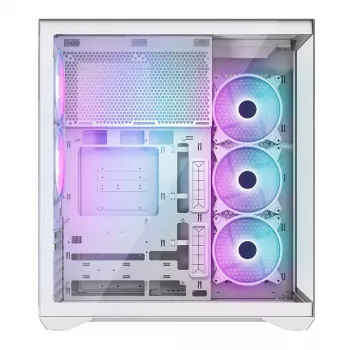 PC korpuss MODECOM Volcano SPACE XL ARGB FULL TOWER 5F Balts