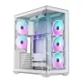 PC korpuss MODECOM Volcano SPACE XL ARGB FULL TOWER 5F Balts