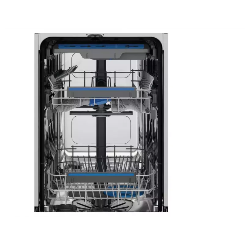 Iebūvējamā trauku mazgājamā mašīna Electrolux EEM43211L, šaurā 45 cm, 10 komplekti, 44 dB, 8 programmas, AirDry