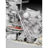 Kara flotes modelis Revell Bismarck montāžas komplekts 1:350