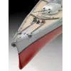 Kara flotes modelis Revell Bismarck montāžas komplekts 1:350