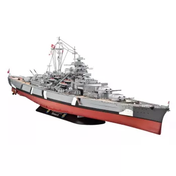 Kara flotes modelis Revell Bismarck montāžas komplekts 1:350