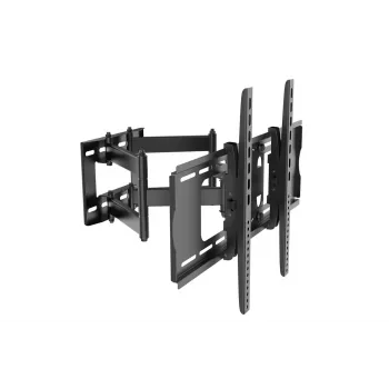 TV grīdas statīvs Philips SQM9640/00 58.4 cm–2.18 m (23–86 colli), līdz 55 kg, VESA 200x100–600x400, slīpums ±15°, pagrieziens 180° — Melns