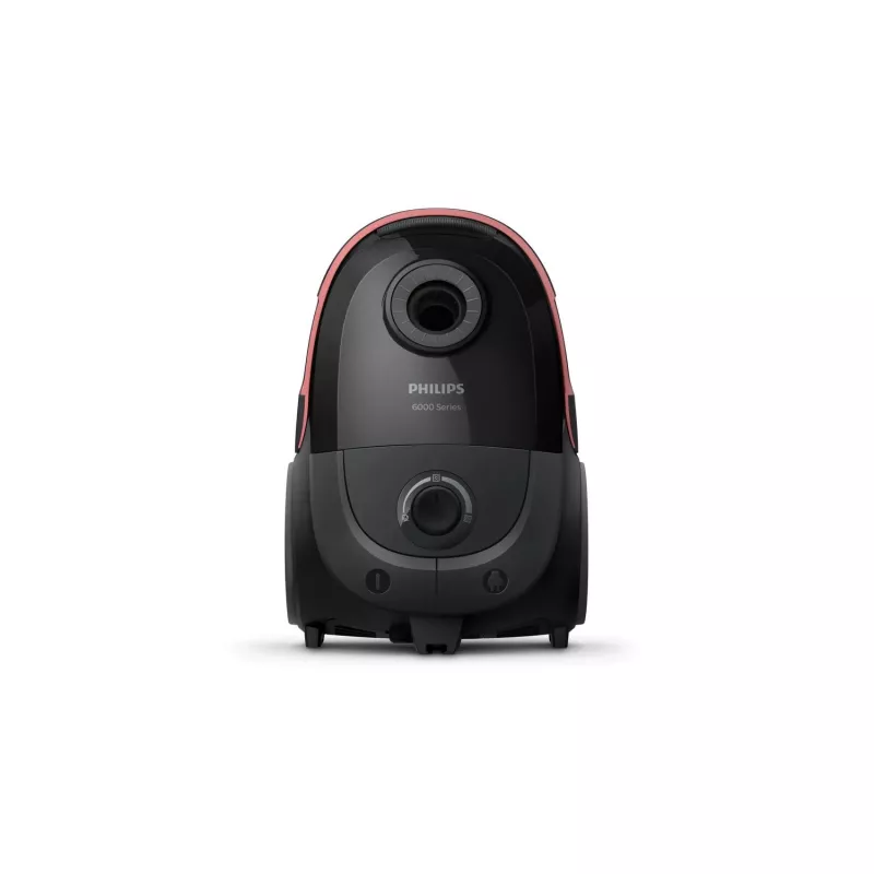 Cilindriskais putekļsūcējs Philips XD6142/12 — 900 W, 4 L putekļu maiss, HEPA filtrs, melns